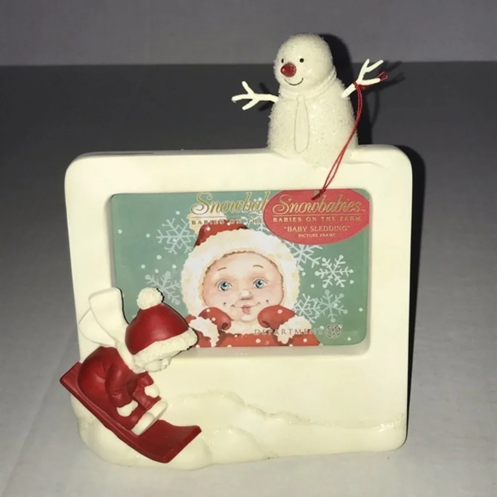 Dept 56‎ Snowbabies Babies On The Farm Photo Frame
